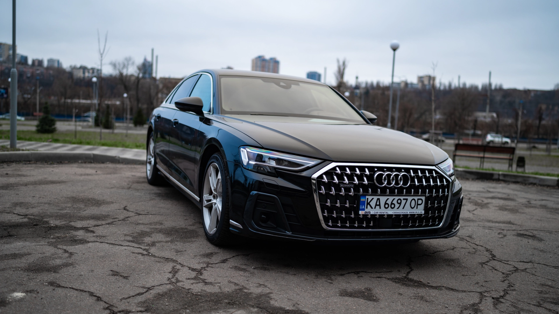 renting Audi A8 Quattro image 1